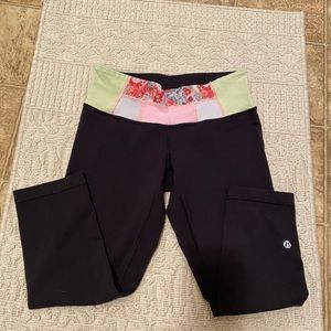 Lululemon Reversible Low Rise Yoga Pants